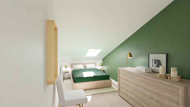 Appartement - 59 m² - 2 pièces