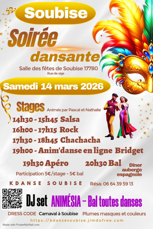 Stages et soirée dansante