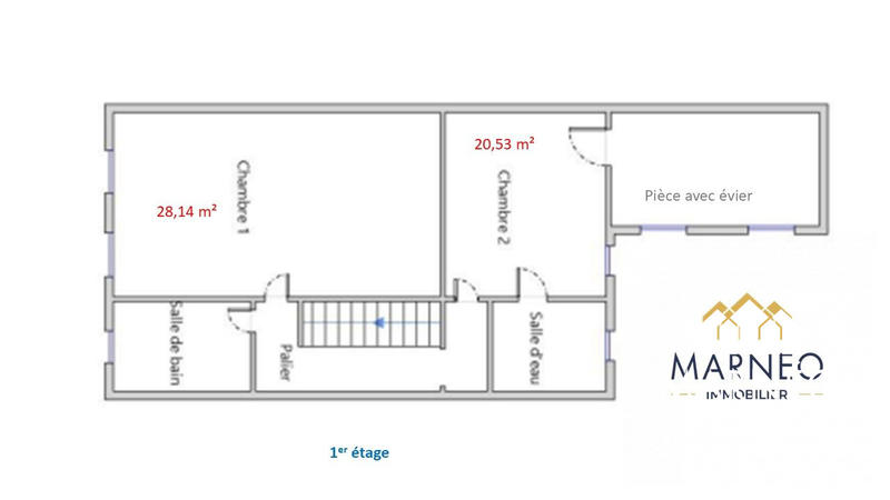 Maison ancienne - 210 m² - 6 pièces