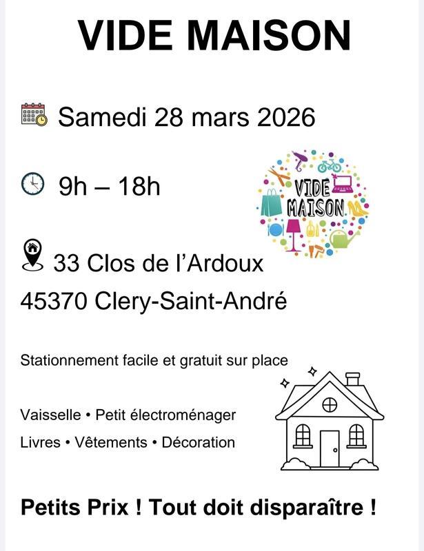 Vide maison avec petits prix !