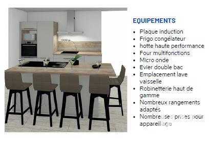 Appartement - 42 m² - 2 pièces