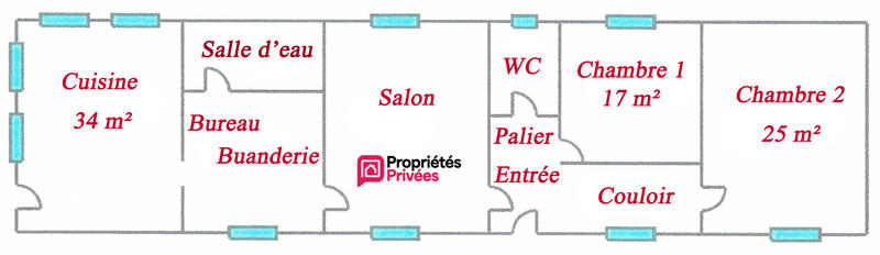 Maison - 133 m² - 5 pièces