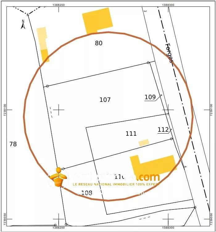 Terrain constructible - 1 960 m²