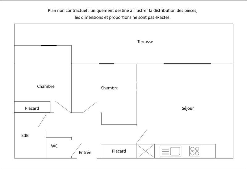 Appartement - 67 m² - 3 pièces