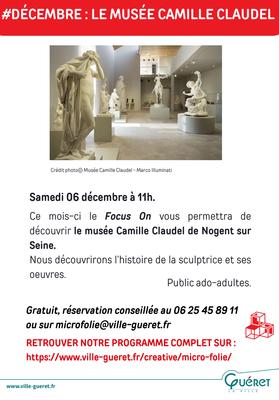 Focus on le musée Camille Claudel