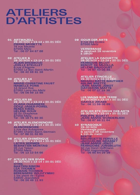 Parcours d'Artistes - Édition de Noël 2025