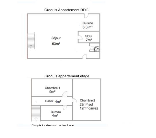 Maison de village - 237 m² - 9 pièces