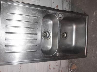 Evier  Cuisine a 2 Bacs  a Poser