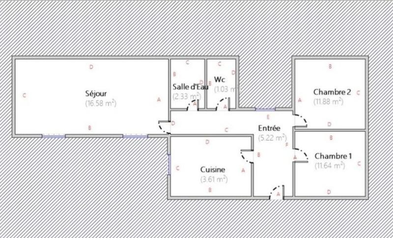 Appartement - 52 m² - 4 pièces