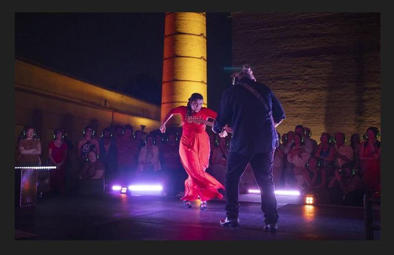 Performance verso libre, happening flamenco