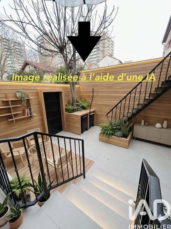 Maison de ville - 120 m² - 7 pièces
