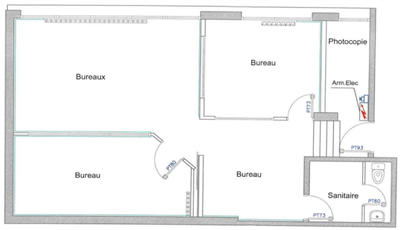 Bureau - 339 m²