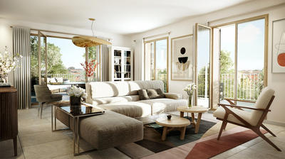 Appartement - 42 m² - 2 pièces