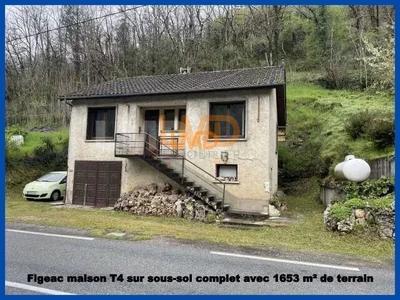 Maison en pierre - 60 m² - 4 pièces