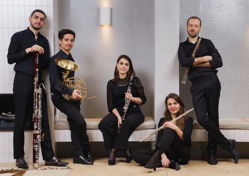 Festival de Bach à Bacchus - concert-dégustation, le Quintette à vents Linos