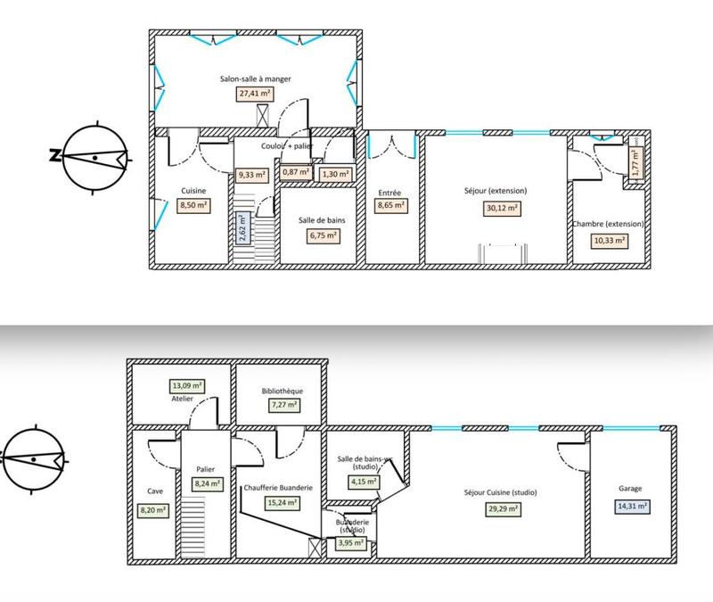 Villa - 260 m² - 9 pièces