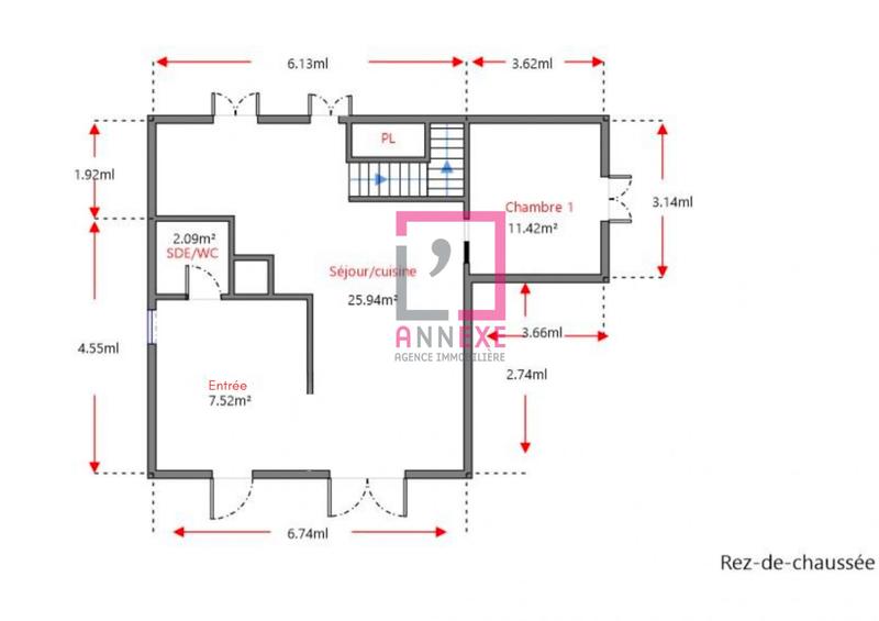 Maison - 81 m² - 4 pièces