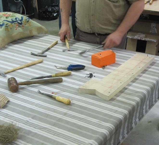 L'atelier du tapissier