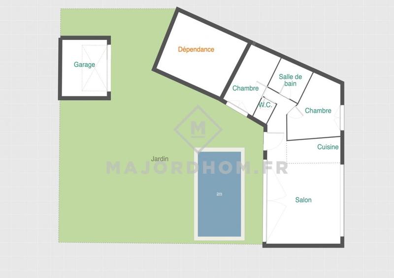 Maison - 125 m² - 4 pièces