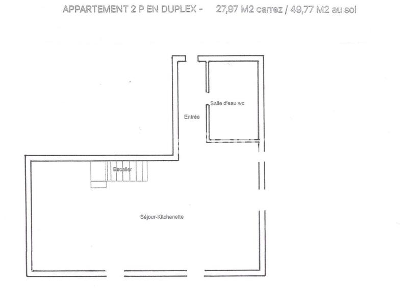 Appartement - 27 m² - 2 pièces