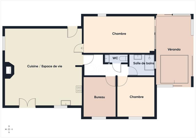 Maison - 130 m² - 4 pièces