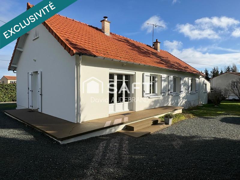 Maison - 85 m² - 5 pièces