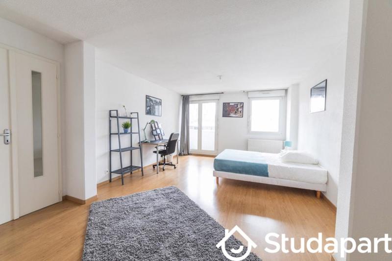 Chambre - 17 m² - 1 pièce