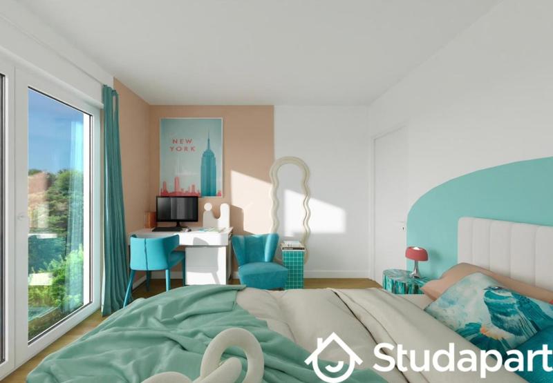 Chambre - 10 m² - 1 pièce