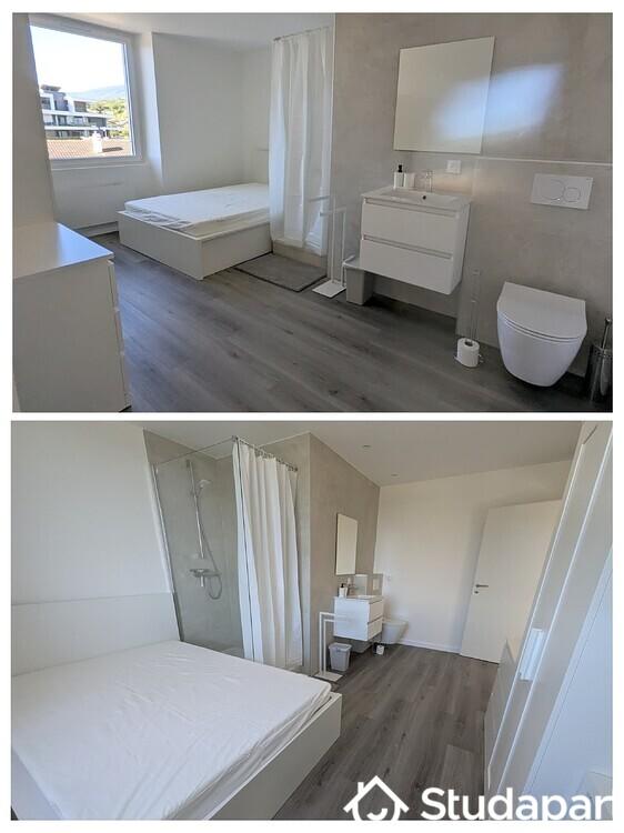 Chambre - 22 m² - 1 pièce