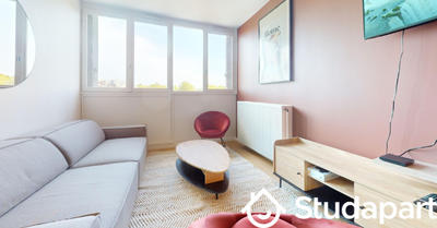 Chambre - 9 m² - 1 pièce