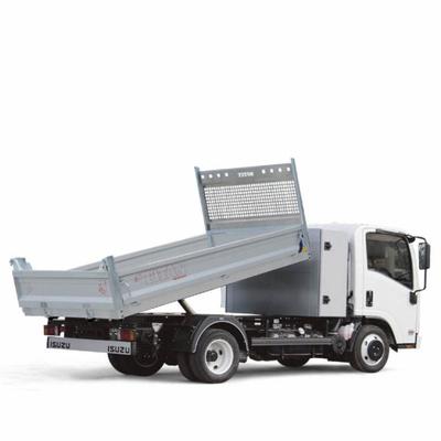 Isuzu M27 Serie Bleu F 2750 Benne Basculante et Coffre Hauteur Cabine