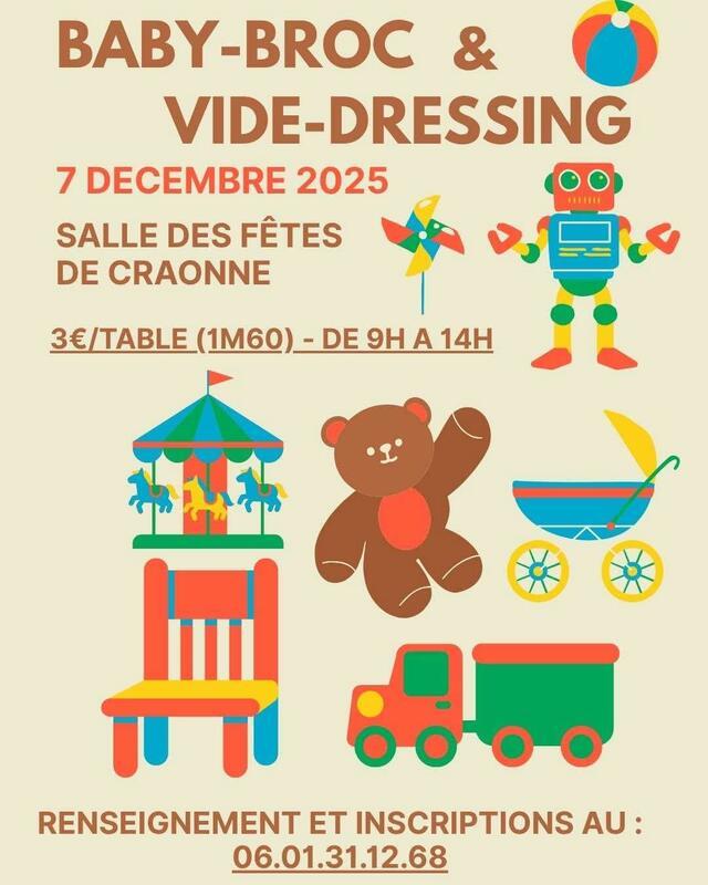 Baby broc - vide grenier