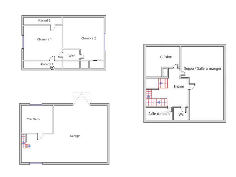 Maison - 82 m² - 4 pièces