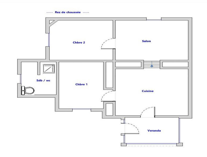 Maison - 60 m² - 4 pièces