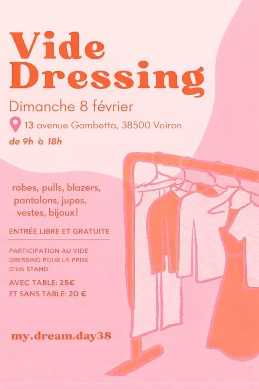 Vide dressing de l'ecrin blanc