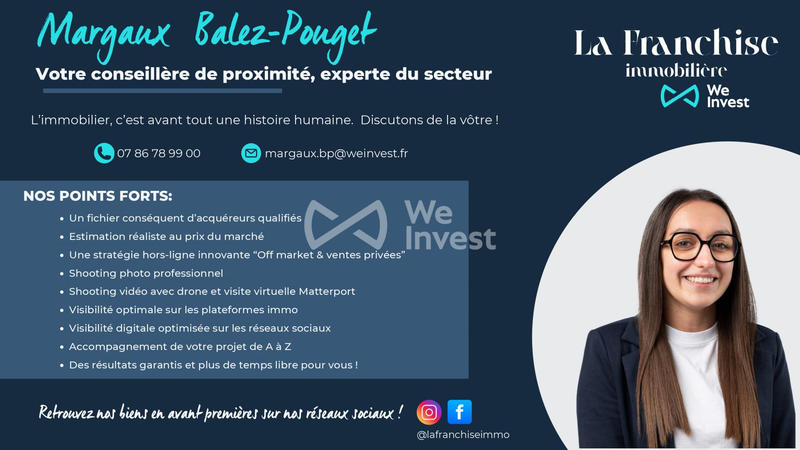 Appartement - 49 m² - 2 pièces