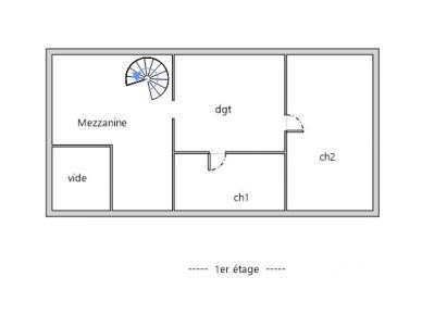 Maison - 85 m² - 3 pièces