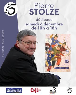 Dédicace Pierre Stolze
