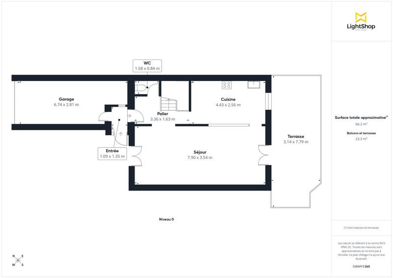 Maison - 100 m² - 6 pièces