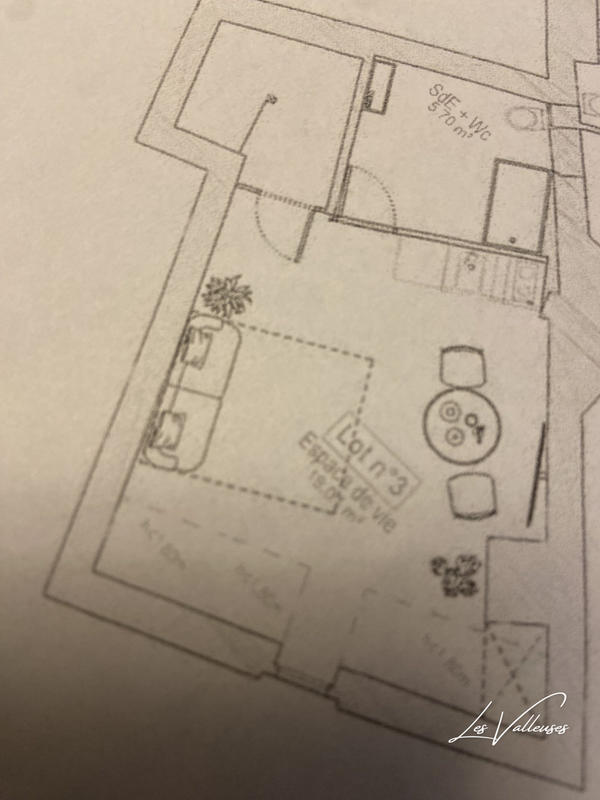 Appartement - 24 m² - 2 pièces