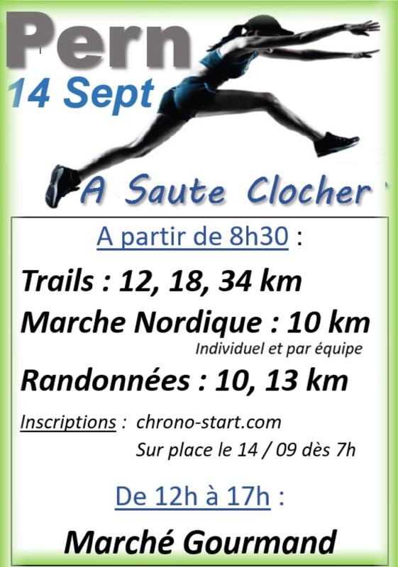 A Saute Clocher :  Course à Pied et marché gourmand
