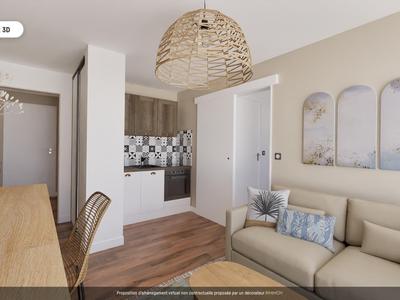 Appartement - 25 m² - 2 pièces