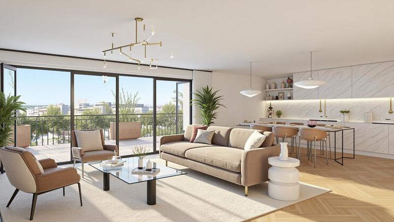 Appartement - 91 à 131 m² - 4 à 5 pièces