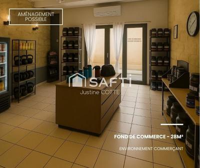 Local commercial - 28 m² - 1 pièce