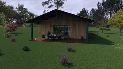 Terrain constructible - 2 500 m²