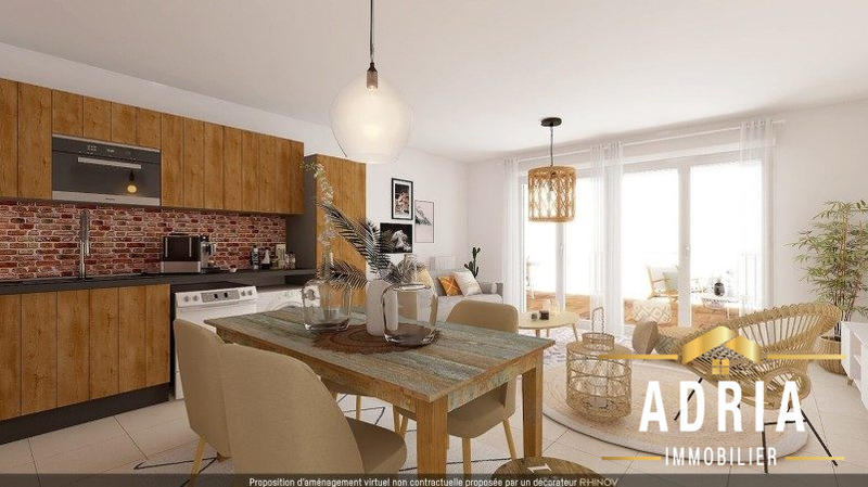 Appartement - 58 m² - 3 pièces