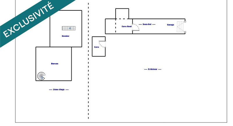 Maison de maîtres - 260 m² - 10 pièces