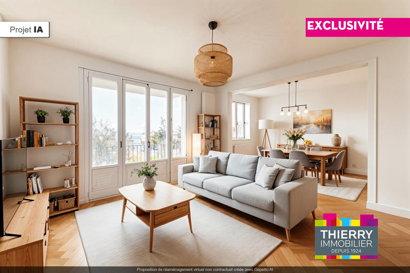 Appartement - 69 m² - 3 pièces