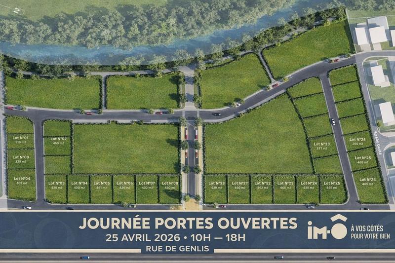 Terrain constructible - 353 m²