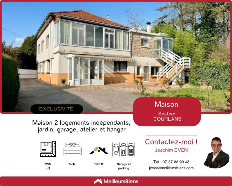 Maison - 236 m² - 9 pièces